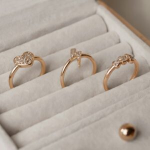 Stacking Ring Trio — Gold